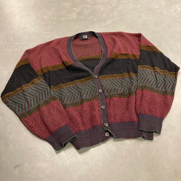 Vintage 90s cardigan sweater - Picture 1 of 4
